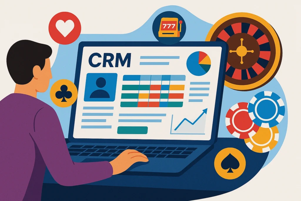 what is CRM casino software